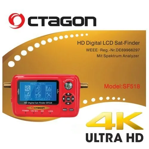 OCTAGON SAT FINDER Messgerät SF 518 von Octagon
