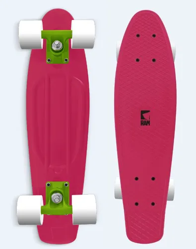 Ram OLD SCHOOL Mini Cruiser Kinder Retro Skateboard