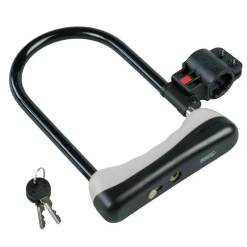 Burg-Wächter Starkes Langbügelschloss 1500 HB - Vorhängeschloss mit Doppeltverriegelung für maximale Sicherheit. Ideal zum Sichern von Fahrrädern und Gartengeräten. Kunststoffummantelt für Schutz vor Kratzern.