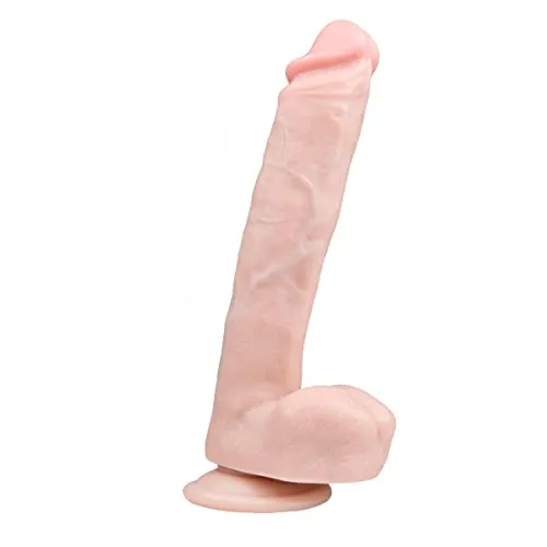 Deluxe Realistischer Dildo für ultimatives Vergnügen | 26.50 cm Penis Nachbildung mit starkem Saugnapf | Sexspielzeug für herausragendes Analspiel
