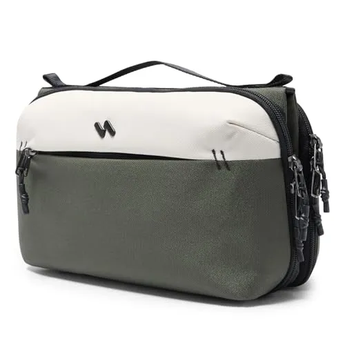 Inateck Multifunktionaler Kabeltasche Elektronik Organizer, Spritzwassergeschütztes Zubehörtasche für Kabel, Ladegeräte, Kopfhörer, für Reisen, Pendeln