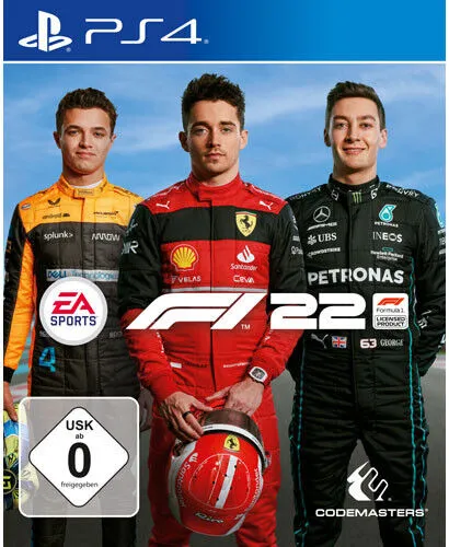 F1 22 - PS4 Spiel - PS4-Rennspiel F1 22 mit realistischen Fahrphysik und neuen Features, darunter der My Team-Modus und spannende Online-Multiplayer-Rennen.