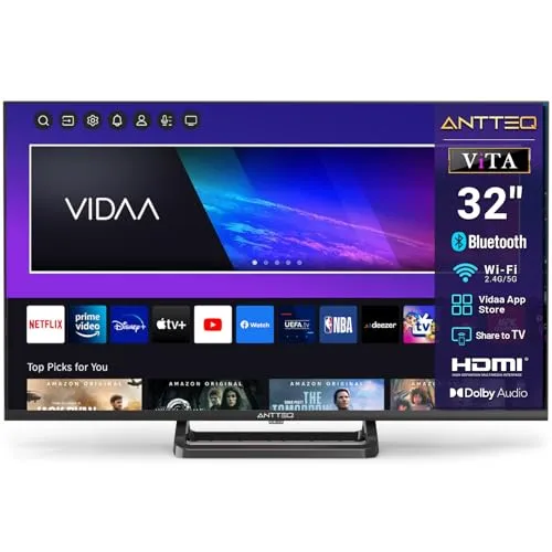 Antteq V32-AH3Q1L-BT 32 Zoll Smart TV von Antteq