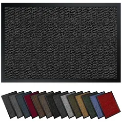 Gentle North Fußmatte schwarz 130 cm x 200 cm von Gentle North