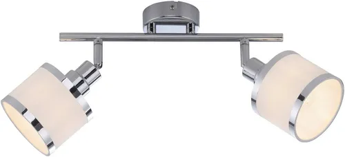 LED-Deckenleuchte Accor in Chromfarben