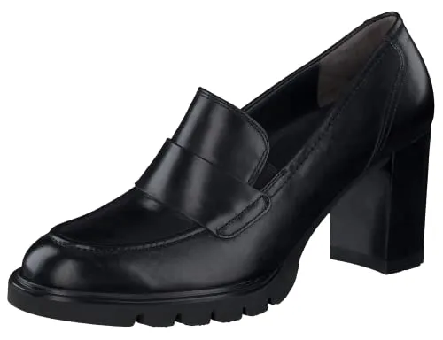 Paul Green Damen Hochfront-Pumps - Elegante Stöckelschuhe für besondere Anlässe - Damen-Pumps mit 6.4 cm Blockabsatz, aus hochwertigem Leder und leichtem EVA, ideal für stilvolle Abende.