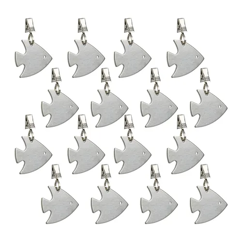 Tischdeckenbeschwerer 16er Set Tischtuchbeschwerer Gardinenbeschwerer Edelstahl