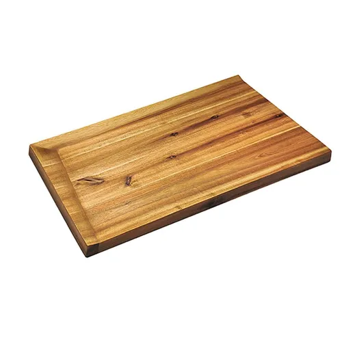 KESPER Schneid- und Servierbrett 48 x 36,5 cm aus Akazienholz / Schneidbrett ...
