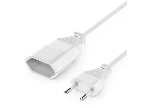 deleyCON 10m Eurostecker Verlängerungskabel - Netzkabel für vielseitige Anwendungen, ideal für den Anschluss von Geräten bis 625W. Robuste Ausführung mit Knickschutz für langlebigen Einsatz.