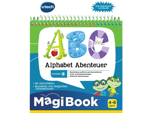 VTECH Lernstufe 2: Alphabet Abenteuer Lernbuch