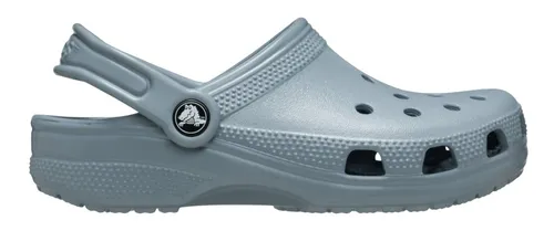 Crocs Sandale Classic Clog K grau Kinder, Größe Euro (US): 33-34 (J2) - Badeschuhe für Kinder: Bequem, leicht und individuell gestaltbar mit Jibbitz-Ansteckern – ideal für einen aktiven Tag am Wasser.