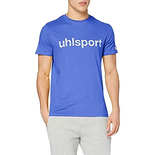 uhlsport T-Shirt Essential Promo Herren, azurblau, M