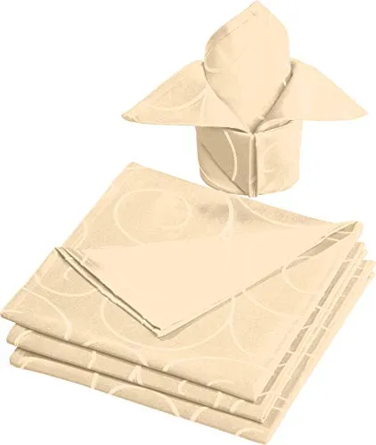 Stoffservietten Beige von Erwin Müller