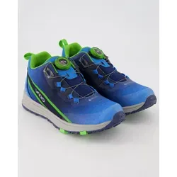 Vado Sky Mid Outdoorschuh - Wasserdichter Wanderschuh in Blau, Größe 36 EU - Wanderschuhe mit Gore-Tex Membran für optimalen Wetterschutz und Schnellschnürsystem für schnellen Tragekomfort.