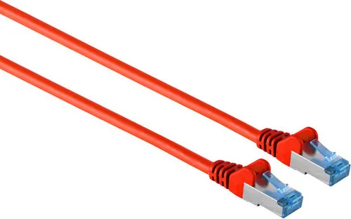 Patchkabel cat6A S/FTP PIMF rot 0,5m