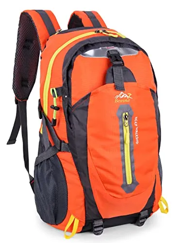 Besrina 40L Leichtes Wandern Rucksack, Multifunktions Wasser-resistent Casual Camping Trekking Rucksack für Radfahren Reisen Klettern Outdoor Sport
