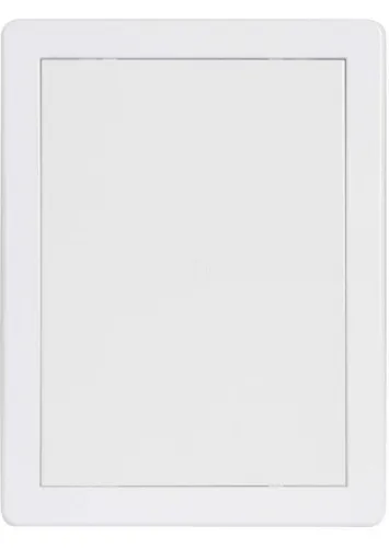 Revisionstür Revisionsklappe weiß 150x200mm hochw ASA Kunststoff Einbaurahmen