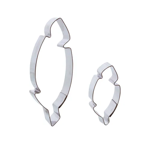 Keks Ausstecher Set Feder aus Edelstahl 1