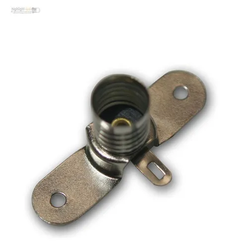 2x Fassung Sockel E10 Lampenfassung zB fü LED LEDs E 10