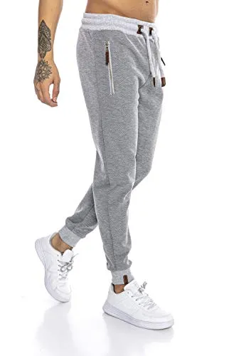 Redbridge Jogginghose für Herren Sweatpants Jogger Freizeit-Hose Grau XL