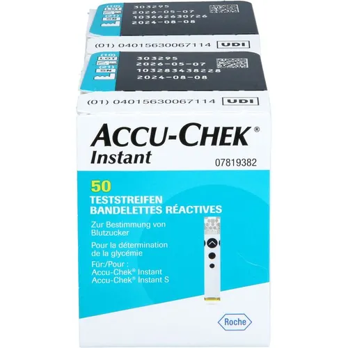 ACCU-CHEK Instant Teststreifen 100 St. von Prisoma GmbH