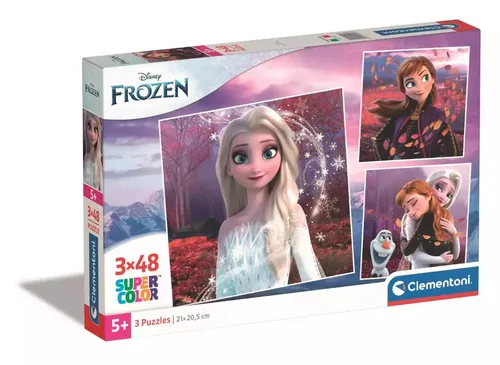 Clementoni: Puzzle 3x48el. - Frozen Clementoni 8005125252978