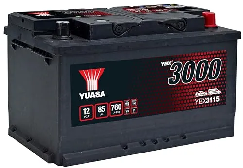 Yuasa YBX3115 85Ah Starterbatterie 12V 760A