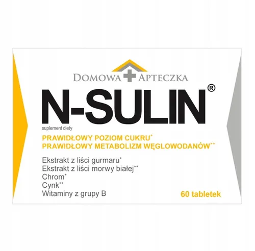  N-SULIN 60 TAB. Blutzuckerspiegel DIABETIKER weiße Maulbeere D/S Einheit/0,25€