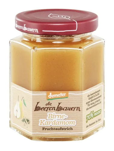 Fruchtaufstrich - Birne-Kardamon 200g | BEERENBAUERN