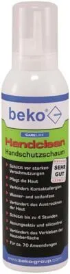 BEKO 2993200 CareLine Handclean Handschutzschaum 200 ml - Hochwirksamer Handschutzschaum für optimale Hygiene, ideal für den Einsatz in Elektronik & Foto, schützt die Haut vor Schmutz und schädlichen Substanzen.