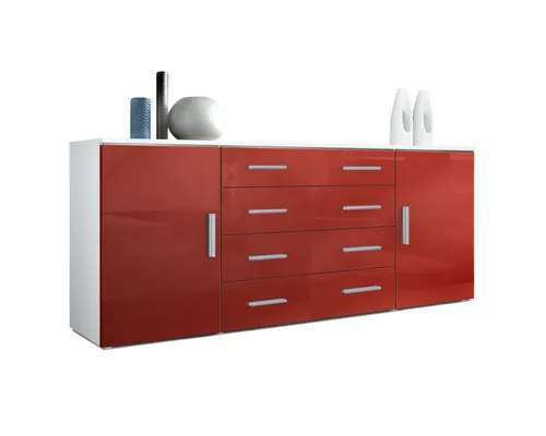 Vladon Sideboard Faro V2 in rot von Vladon