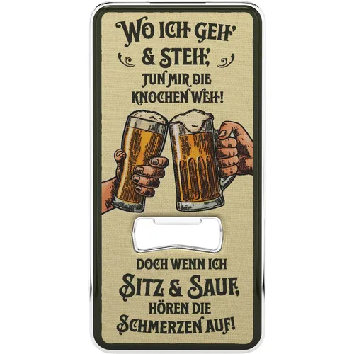 Flaschenöffner lustig, Bier Geschenke für Männer, Bieröffner lustig