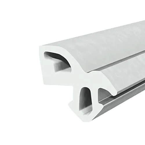 Seiletech.de Fensterdichtung – S-1560 – 1 m – aluplast PVC Fenster Gummidichtug – Grau – Zugluftstopper Profildichtung – Gummidichtug Dichtband Kunststofffensterdichtungen