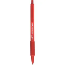 BiC Kugelschreiber Soft Feel Clic Grip rot