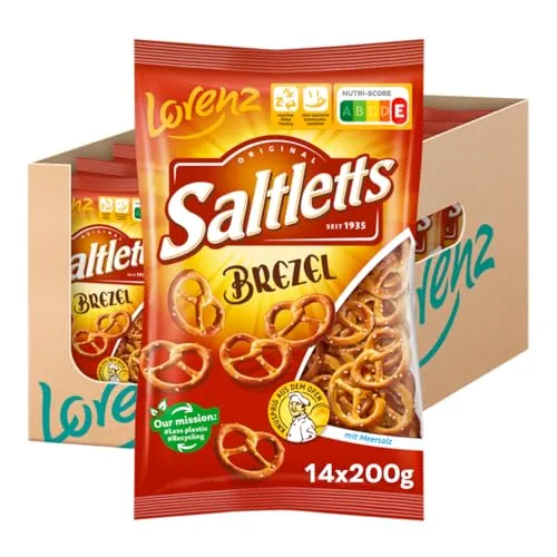 Lorenz Snack World Saltletts Brezeln 14er Pack von Lorenz Snack World
