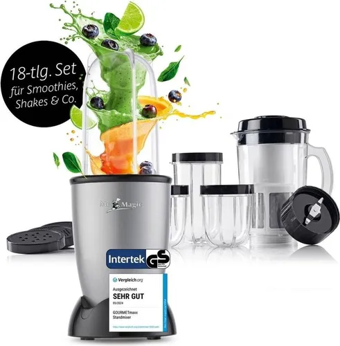 GOURMETmaxx Mixer Mr. Magic 14-tlg. - Schwarz