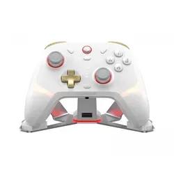 GameSir Cyclone 2 Controller Bundle Edition Phantom White - Gaming-Controller mit innovativen Mag-Res TMR-Joysticks für höchste Präzision und Haltbarkeit. Kompatibel mit Switch, PC, iOS und Android, bietet er anpassbare RGB-Beleuchtung und blitzschnelle Reaktionen dank Hair Trigger-Modus.