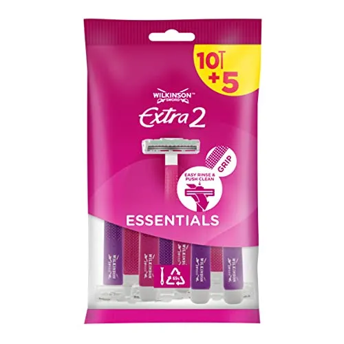 Wilkinson Sword Extra II Beauty Einweg-Maschine, Beutel mit 15 Stück