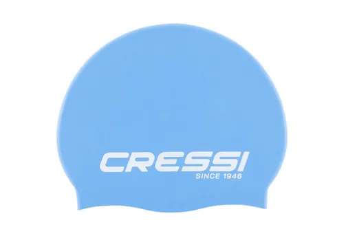 Cressi Badekappe Ricky Jr - Kinder Badekappe - Azure/White