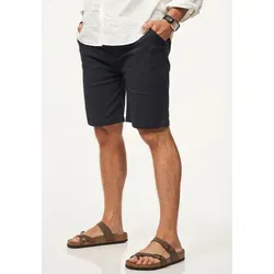 SOULSTAR Chinoshorts mit Stretchanteil Basic Kurze Hose für Herren Regular-Fit Sommershorts mit Elasthan-Anteil Bermuda inkl. Gürtel beige W32