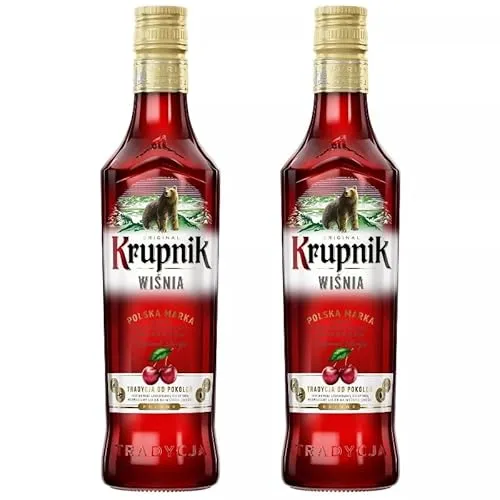 Flaschen Krupnik Kirsche a 500 ml 26 % vol. Kirschlikör 2