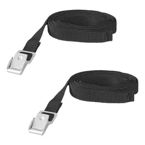 Spannriemen mit Metallschnalle 1,8 x 200 cm - Set von 2 Stück