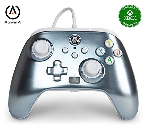 PowerA Enhanced Wired Controller für Xbox Series X|S - Gamepad - Gaming Controller mit ergonomischem Design und robustem Kabel für lagfreies Gaming, ideal für stundenlangen Spielspaß auf Xbox Series X|S und Xbox One S.