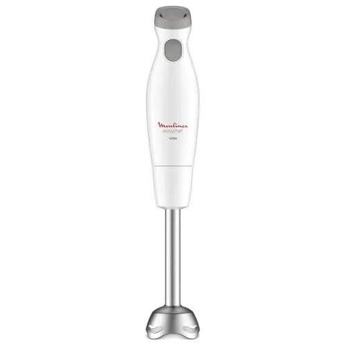 Moulinex DD451110 Handrührgerät 450W - Stabmixer mit ergonomischem Griff und 0,8 l Schüsselkapazität, ideal für einfache und schnelle Zubereitung von Speisen. Leicht zu reinigen, mit spülmaschinenfesten Teilen.