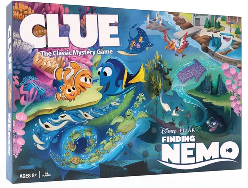 Produktbild Hasbro CLUE Finding Nemo Sammel-Spiel Brettspiel Blau Für 3 Spieler