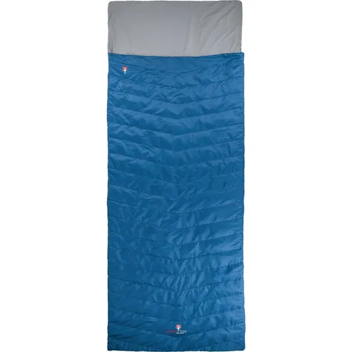 Grüezi Bag Biopod Wolle Almhütte 195 - Hüttenschlafsack - Wollschlafsack für Hüttenabenteuer, mit natürlicher AlmWolle für optimales Schlafklima und vielseitig einsetzbar als Decke.