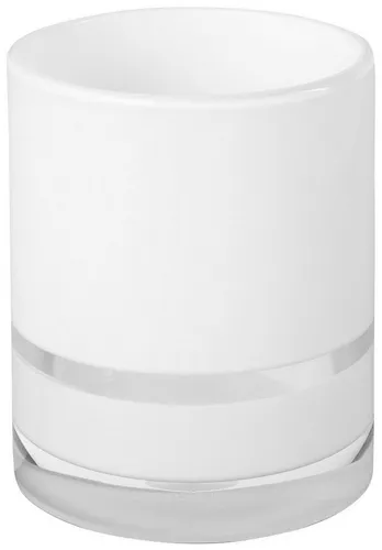 Möve Zahnbürstenhalter, (1-St), aus hochwertigem Acryl in weiß von MÖVE