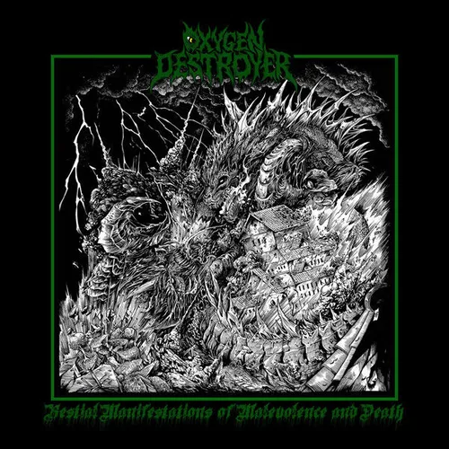 OXYGEN DESTROYER - Bestial Manifestations of Malevolence... Re-Release CD, NEU