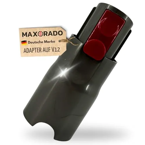 Maxorado Adapter kompatibel mit Dyson V12 auf Zubehör von V7, V8, V10, V11, V15 Staubsauger Modelle