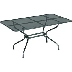 Royal Garden Streckmetall-Gartentisch - 145 x 90 cm, für bis zu 8 Personen, elegantes Design und robuste Qualität für unvergessliche Sommertage